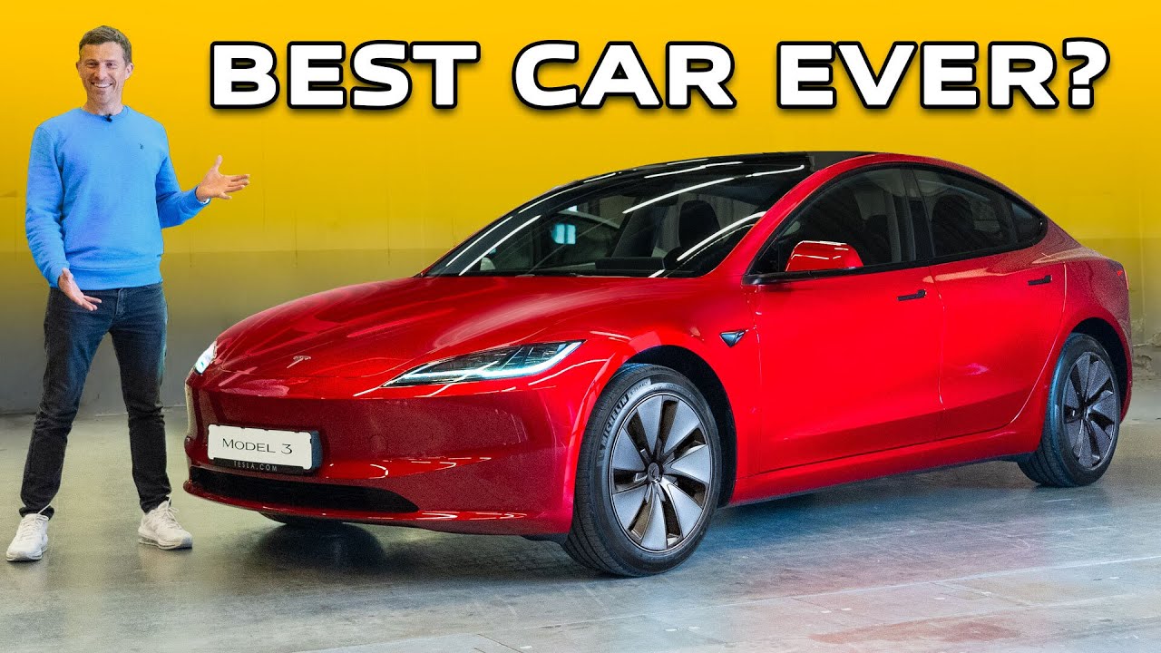 Nya Tesla Model 3 äntligen här! - Elbilar - Elbilsveckan