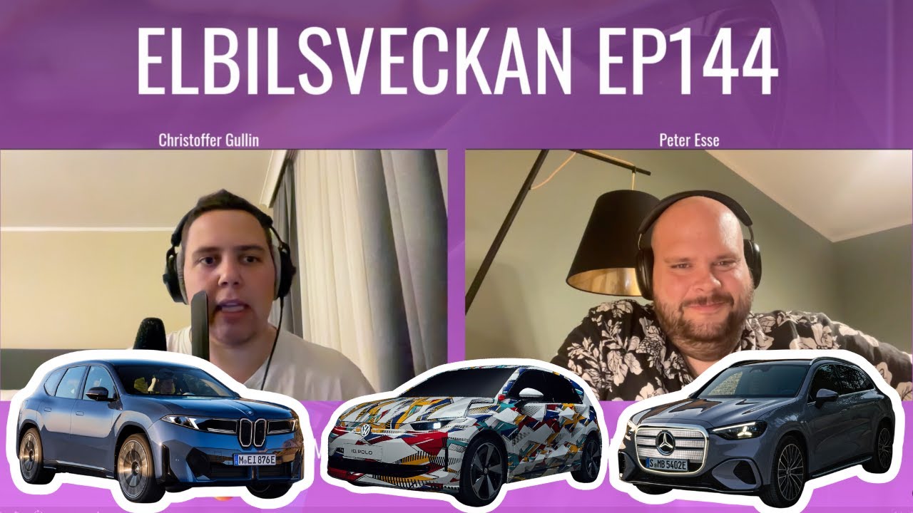 Elbilsveckan EP144 - Tyskarnas stora och små nyheter