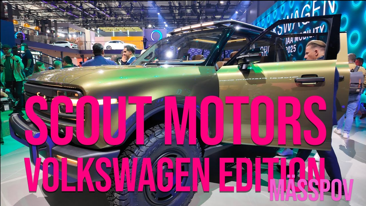 Den av Volkswagen återuppväckta Scout Motors - MässPOV